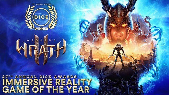 Asgard’s Wrath 2 Wins at D.I.C.E. Awards